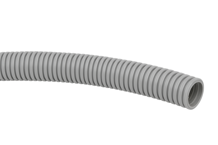 csw-2mg17x21 E-Pro Grey Polyamide Flexible Conduit ID 17:00mm OD 21.45mm UL94 V2 750N