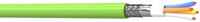 PNETA AXINDUS Cat5 Ethernet Cable, Aluminium Foil, Tinned Copper Braid, Green, 100m