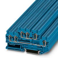 3038529 Phoenix Contact  STTB Series Blue, Double-Level, Spring Cage Termination