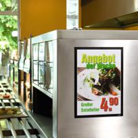 4873-01 Durable DURAFRAME® Black A3 Smooth and rigid Information Frame, 445mm Height, 325mm WidthDurable