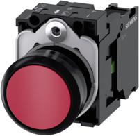 3SU1100-0AB20-1BA0 Siemens SIRIUS ACT 3SU11 Series Push Button Complete Unit, Panel Mount, 22mm Cutout, SPST