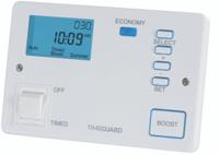 Timeguard Economy 7 Digital Timeswitch with Boost Control Programable Thermostats, 13A, 230 V ac, 0 → 40 °C