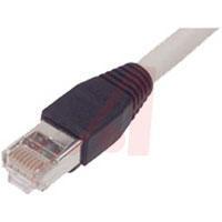 TRD855SIG-7 Cord; 7 ft.; 24 AWG; Solid - Double Shielded; Non Booted; Beige; EIA Approved