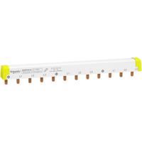 A9XPH412 Schneider Electric 4 Phase Busbar, 12 Module, 415V, 18mm Pitch