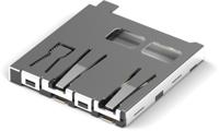 693071020811 SMT Micro SD Card Connector, Push & Push