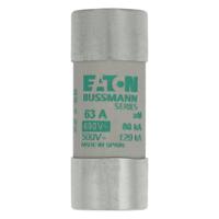 C22M63S CYL FUSE >STR >22 x 58 63A AM 690V AC, Eaton