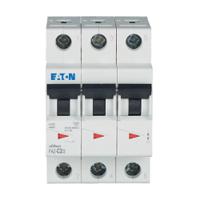 278861 FAZ-C2/3 Eaton xEffect MCB, 3P, 2A Curve C, 240 → 415V AC, 10 kA Breaking Capacity