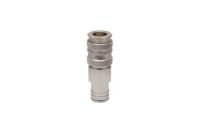 325-376 RS PRO Brass, Stainless Steel Female, Male Pneumatic Quick Connect Coupling, 9mm Hose Barb