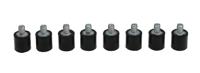126-4926 RS PRO M4 Anti Vibration Mount, Male Buffer Foot with 5kg Compression Load