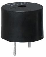 TDK 80dB PCB Mount High Internal Magnetic Buzzer Component, 12 (Dia.) x 9mm, 3V ac Min, 6V ac Max