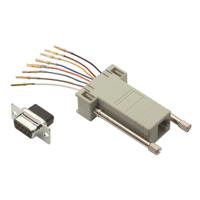 RA098F adaptor kit, db9f/rj45 jack