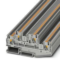 3211911 Phoenix Contact  PTTB 4-TG BU Series Blue, 0.2 → 6mm², Push In Termination