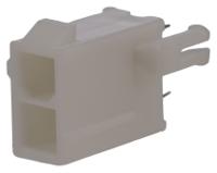 39-29-9027 Molex MINI-FIT JR. Series, Series Number 5566, 4.2mm Pitch 2 Way 2 Row Shrouded Straight PCB Header, Through Hole