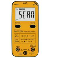 296-593 RS PRO Digital, LCD Digital Multimeter, 10A ac Max, 10A dc Max, 600V ac Max - UKAS Calibrated