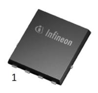 IAUC100N10S5N040ATMA1 Silicon N-Channel MOSFET, 100 A, 100 V, 8-Pin PG-TDSON-8 Infineon