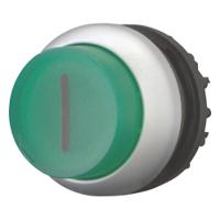 Eaton RMQ Titan M22 Series Green Illuminated Maintained Push Button Head, 22mm Cutout, IP69K