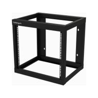 RK919WALLO 9U Server Rack With Steel 2-Post Frame in Black
