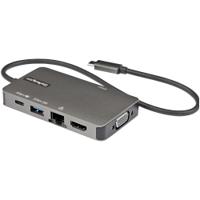 StarTech.com 4K USB-C Docking Station with HDMI, VGA - 3 x USB ports, USB A, USB C