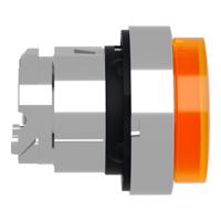 ZB4BW153 Schneider Electric XB4 Series, Orange Push Button Head, Spring Return, 22mm Cutout