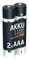 Ansmann NiMH Rechargeable AAA Battery, 1.1Ah, 1.2V