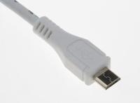 121-3243 RS Pro Male Micro USB B to Male Micro USB B Charging Cable, USB 2.0, 300mm