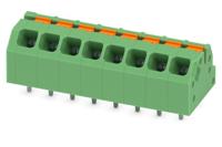 Phoenix Contact SPTAF 1/ 8-3.5-IL Series PCB Terminal Block, 8-Contact, 3.5mm Pitch, Through Hole Mount, 1-Row, Screw