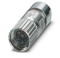 1629017 Phoenix Contact Cable Mount Industrial Circular Connectors, 9 Contacts, 17 mm Connector, Socket