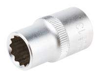 RS PRO 1/2 in Drive 13mm Standard Socket, 12 point
