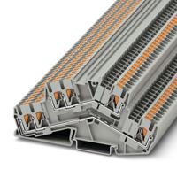 3210600 Phoenix Contact  PTTBS 2.5-TWIN Series Grey, 0.14 → 4mm², Push In Termination