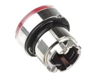 ZB4BW343 Red illuminated head for integral LED