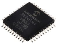 PIC24FJ64GB004-I-PT Microchip PIC24FJ64GB004-I/PT, 16bit PIC Microcontroller, 32MHz, 64 kB Flash, 44-Pin TQFP