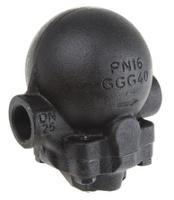 1458600 Spirax Sarco 4.5 bar Iron Thermostatic Steam Trap, 1 in BSP Female