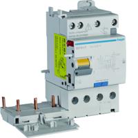 BDF940F Hager BDF RCCB, 40A, 3P+N Pole, 30mA, Type F