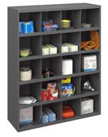 RS PRO Steel Storage Bin, 305mm x 857mm x 1067mm, Grey
