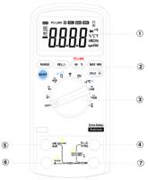 296-637 RS PRO Digital, LCD Digital Multimeter, True RMS, 10A ac Max, 1A dc Max, 1000V ac MaxRs Pro