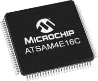 ATSAM4E16CA-AU Microchip , 32bit ARM Cortex M4 MCU, 120MHz, 1.024 MB Flash, 100-Pin LQFP