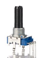 RK11K1140A72 Alps Rotary Carbon Film Potentiometer with a 6 mm Dia. Shaft, 100kΩ, ±20%, 0.05W, Linear
