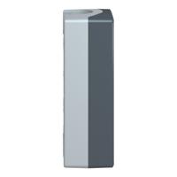 XALD04 Schneider Electric Harmony XALD Push Button Enclosure, 4 Hole Grey, 22mm diameter None Plastic