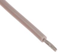 RS PRO White 0.2mm² Hook Up Wire, 24 AWG, 11/0.16 mm, 100m, PVC Insulation