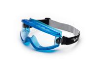 Univet 619 PC, Scratch Resistant Anti-Mist Safety Goggles with Clear Lenses