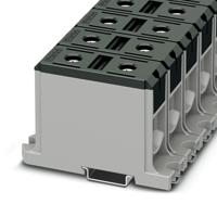 1086502 Phoenix Contact  UBAL 150 BK Series Black, 150mm², Single-Level, Screw Termination