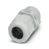 1424516 Phoenix Contact 1424 Series Light Grey Polyamide Cable Gland, M25 Thread, 17mm min., 9mm max., IP68
