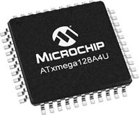 ATXMEGA128A4U-AUR Microchip , 8 bit, 16 bit AVR Microcontroller, 32MHz, 128 kB Flash, 44-Pin TQFP