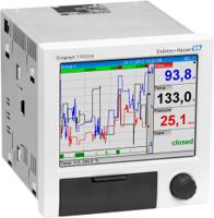 Endress+Hauser RSG35-C2A, 8 Input Channels, 6 Output Channels, Graphical Chart Recorder Measures Current, Frequency