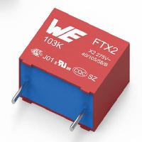 890334027009 Wurth Elektronik WCAP-FTXX Film Capacitor, 310V ac, ±10%, 1μF, Through Hole