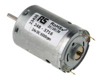 Mellor Electric Brushed DC Motor, 24 V dc, 3.5 Ncm, 6500 rpm, 2.3mm Shaft Diameter