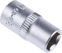 RS PRO 1/4 in Drive 8mm Standard Socket, 6 point
