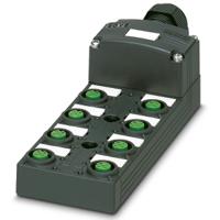 Phoenix Contact SACB Series Sensor Box, M12, 4 way, 8 port
