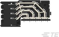 2356426-1 TE Connectivity, STRADA Whisper, 2356426 3.9mm Pitch 32 Way 4 Row Right Angle PCB Socket, Through Hole, Press-Fit