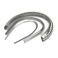 3851110 , Shielding Strip of Copper Beryllium (CuBe) with nickel plating With Screw 409.79mm x 15.2mm x 5.8mm
